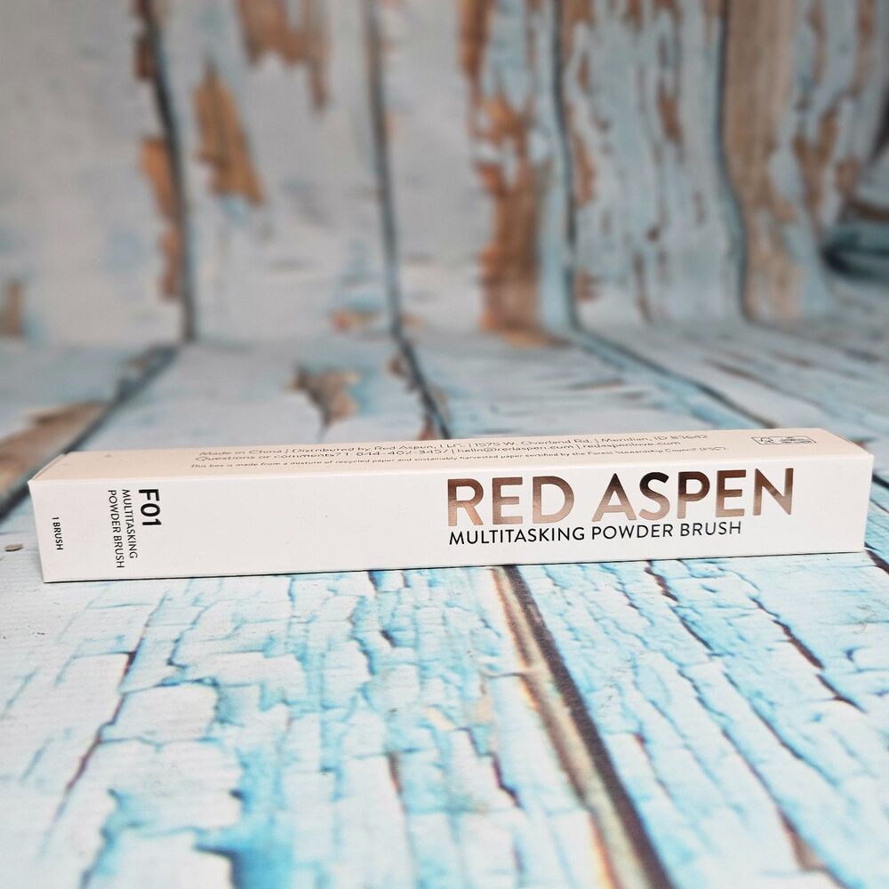 Red Aspen F01 Multitasking Powder Brush Makeup Face Brush NEW